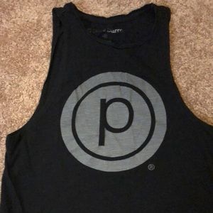 Pure barre circle p muscle tank